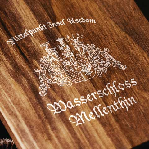 Corporate Design Wasserschloss Mellenthin