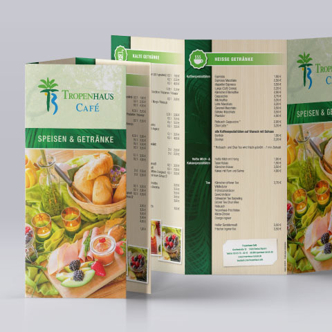 Tropenhaus-Cafe in Seebad Bansin