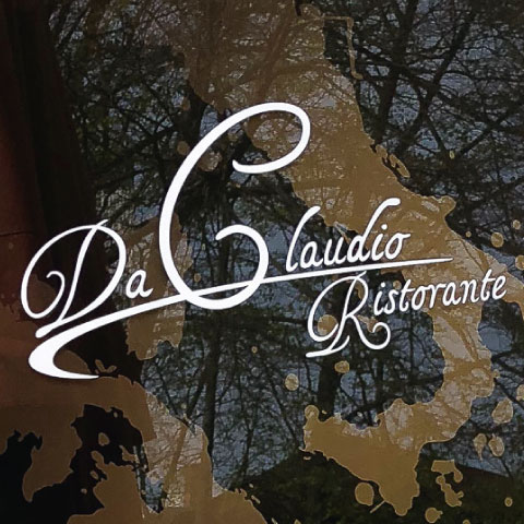 Acrylschild mit rückseitigem Foliendruck